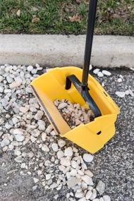 img 2 attached to 🧹 Efficient Quickie Debris Dustpan with Handle: Jumbo Debris Pan for Effective Cleanup