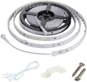 img 4 attached to 💡 Enersystec 120V Dimmable LED Strip Light, Compatible with Smart Plug, Waterproof IP65, No LED Driver Converter Required, Cool White 6000K LED Rope Light, Under Cabinet Kitchen LED Lights