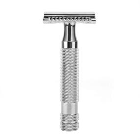 img 3 attached to 🪒 CHARMMAN Classic Double Edge Safety Shaving Razor - Premium 3-piece Set with 10 Super Stainless Blades & Luxurious Packaging