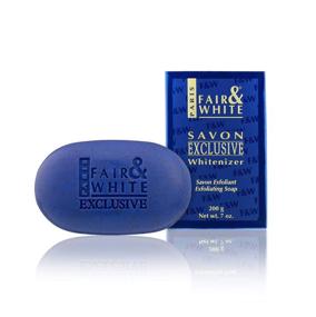 img 4 attached to 🧼 Fair & White Exclusive Exfoliating Soap: Восстанавливающее Увлажняющее Пенящееся Мыло для Лица и Тела - 200г/7 унций