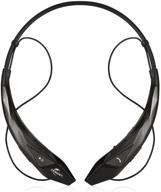 🎧 megadream wireless neckband headphones - ideal for running, gym, yoga - black logo