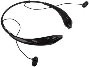 img 3 attached to 🎧 Megadream Wireless Neckband Headphones - Ideal for Running, Gym, Yoga - Black