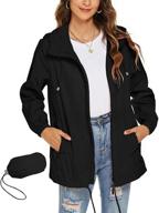 lightweight coats windbreaker jacket hoodie women's clothing in coats, jackets & vests logo