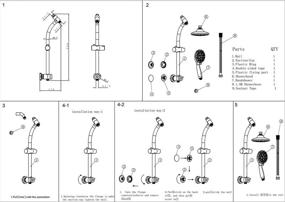 img 3 attached to Портативные накладные функции из нержавеющей стали Гибкость