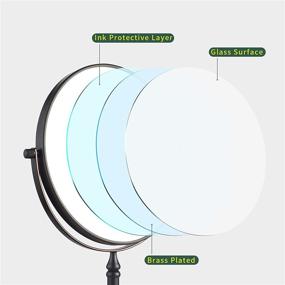 img 1 attached to NiceVue Magnifying Double Side Freestanding Tabletop