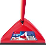 vileda red long handled dust logo