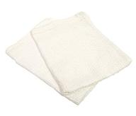 kitchen basics 51700 terry bar mop pack of 12: 24 oz., 16x19, white - top quality and value logo