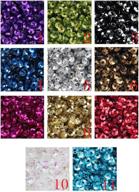 sequins colors17500pcs embroidery applique embellishment logo