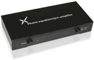🎛️ xtrempro phono equalizer preamp audio turntable - black aluminum panel (65001) for enhanced seo logo