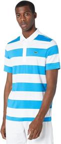 img 1 attached to 👕 Lacoste Sport Sleeve Colorblock Striped Tee