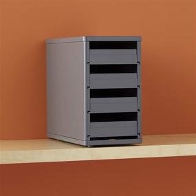 img 2 attached to ☕️ CoffeeStack 40 K-Cup Cabinet Organizer by YouCopia - Gray (One Size)