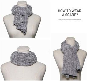 img 1 attached to SOJOS Light Grey SC326 Women's Scarf: Enhancing Your Style with Fashionably Accessorized Outfits