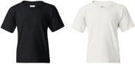 👕 gildan dryblend t shirt 2 pack - medium boys' clothing for tops, tees & shirts: quality and comfort for active kids logo