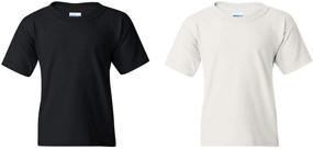 img 2 attached to 👕 Gildan DryBlend T Shirt 2 Pack - Medium Boys' Clothing for Tops, Tees & Shirts: Quality and Comfort for Active Kids