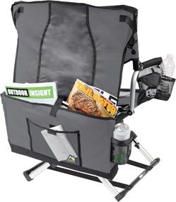 img 3 attached to GCI Outdoor Pico Chair: Compact Folding Camp Chair with Carry Bag for Ultimate Convenience