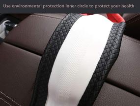 img 1 attached to Steering Microfiber Universal Anti Slip Odor Free