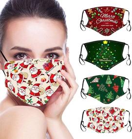 img 3 attached to Christmas Face_Masks Balaclavas Snowflakes Protection