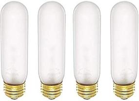 img 2 attached to Повышение индустриального освещения с помощью лампы Bulbrite 💡 40T10F: 40-ваттного накаливания электрического решения в трубчатой форме