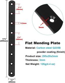 img 2 attached to Mending Straight Connector Furniture Thickness Industrial Hardware