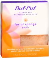 🧽 gentle size 1s buf-puf facial sponge - buf puf gentle logo