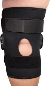 img 3 attached to 🦵 Deluxe Hinged Knee Brace with Compression Knee Wrap for Plus Size Obesity: Joint Pain Relief for Overweight Men & Women from Meniscus Tears, Arthritis Pain | Brace Direct