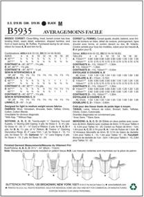 img 2 attached to 👗 White Misses Corset: Butterick Patterns 5935 - Sizes 12-20, D5