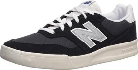 img 4 attached to New Balance 300V2 Sneaker Black Men's Shoes in Fashion Sneakers