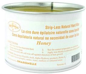 img 1 attached to 🍯 14 Ounces Sharonelle Hair Removal Wax: Natural Soft Wax Ideal for All-Purpose Honey Waxing