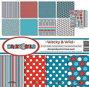 img 1 attached to 🎨 Unleash Creativity with Reminisce Wacky & Wild Collection Kit!