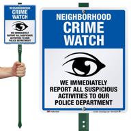 🚓 enhancing neighbourhood security: introducing smartsign neighborhood crime watch immediately logo