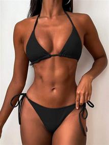 img 3 attached to 👙 ZAFUL Women's Colorblock Swimsuits: Trendy Swimwear & Cover Ups for Women