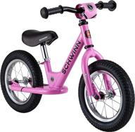 🚲 12-inch wheels schwinn balance toddler bikes: beginner rider training with various color options logo