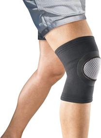 img 4 attached to 👍 ACE Elasto-Preene Knee Support - Small/Medium, Black (545864): Superior Compression for Optimal Knee Support