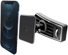 img 3 attached to 📱 Magnetic Air Vent Phone Mount – Hands Free Car Phone Holder with Powerful Magnets, Compatible with iPhone 11 XS Pro Max X Samsung Galaxy S9 S8+ Plus Note - by Mighty Mount