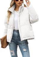 pocketed quilted puffer jacket for women, women's clothing in coats, jackets & vests logo