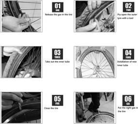 img 1 attached to CalPalmy 2 125 Replacement Inner Tubes Sports & Fitness for Cycling