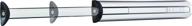 🔭 telescoping valet rod in polished chrome finish, 14 inches logo