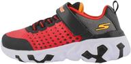 skechers techno strides sneaker charcoal boys' shoes for sneakers logo