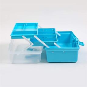 img 2 attached to 🎨 Art Supply Craft Storage Tool Box: Ultimate Organizer for Quilling, Sewing, and Bead Collections