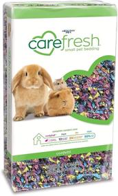img 4 attached to 🐾 Premium Carefresh Confetti Small Pet Bedding: Dust-Free, Odor Control & Natural, 10L Bag