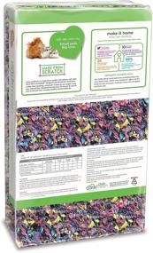 img 3 attached to 🐾 Premium Carefresh Confetti Small Pet Bedding: Dust-Free, Odor Control & Natural, 10L Bag