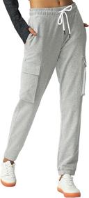 img 3 attached to Спортивные штаны Joggers Running Athletic Loungewear