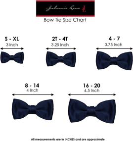 img 1 attached to Solid Satin Pre Tied Necktie TieSet1 Boys' Accessories ~ Bow Ties