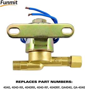 img 2 attached to 🔵 Funmit Humidifier Water Solenoid Valve 4040 Replacement Compatible with A.prilaire Models 220, 224, 400, 500, 600, 700 | Replaces Part # B2015-S85, B2017-S85 | 24V, 2.3W, 60Hz | Blue