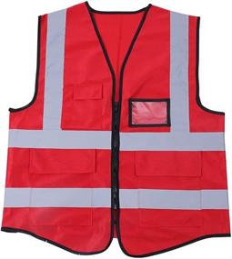 img 4 attached to Visibility Safety Breathable Reflective Pockets