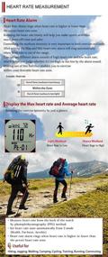 img 2 attached to 🏔️ Lad Weather Multi-Functional Outdoor Watch: Altimeter, Barometer, Compass, Heart Rate Monitor & more for Climbing, Trekking, and Sports