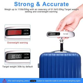img 1 attached to 👜 BAGAIL Portable Suitcase with Enhanced Weighing Capacity