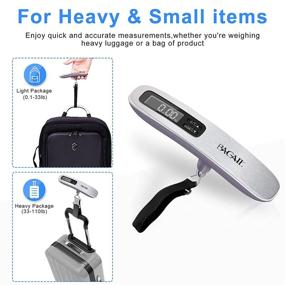 img 2 attached to 👜 BAGAIL Portable Suitcase with Enhanced Weighing Capacity
