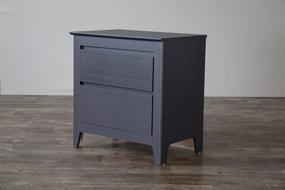 img 3 attached to Baxton Studio Wholesale Interiors Carolina Modern 2-Drawer Nightstand in Brown