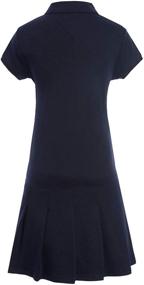 img 2 attached to Stylish and Durable Tommy Hilfiger Interlock Uniform Clothes for Girls